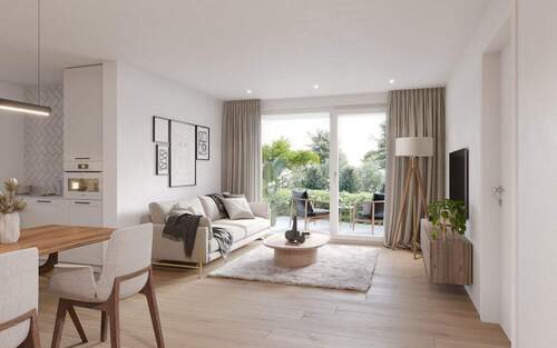 Illustration Einsicht - 4 Zimmer Etagenwohnung in Schönaich