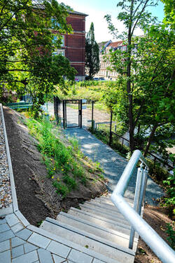 Fußgängertor Garagenpark Chemnitz - 