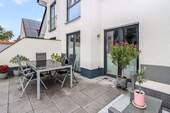 Terrassenansicht vorne - 5 Zimmer Doppelhaushälfte in Paderborn