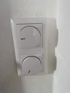 Lichtschalter alle dimmbar - 