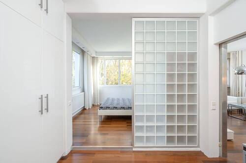 Blick ins Schlafzimmer - Etagenwohnung mit 57,50 m² in Berlin zum Kaufen