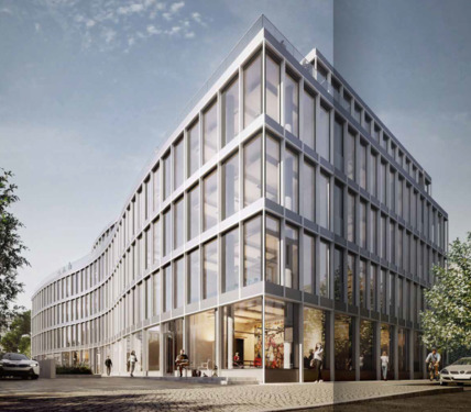 Hintenansicht - Büro zur Miete in Mannheim