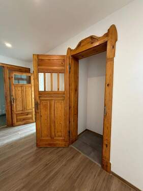 Holztüren in neuer Wohnung - 