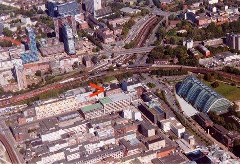 Luftbild - Büro zur Miete in Hamburg