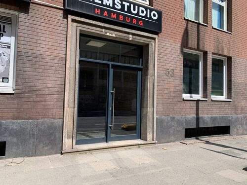 Hauseingang - Büro in Hamburg