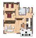 Grundriss moebliert - 