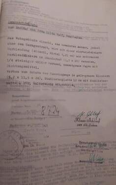 Baubeschreibung 1964 - 