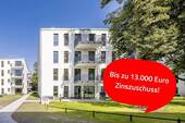 Außenansicht Eingang - Vermietete 4-Zimmer-Neubauwohnung mit TG-Stellplatz!