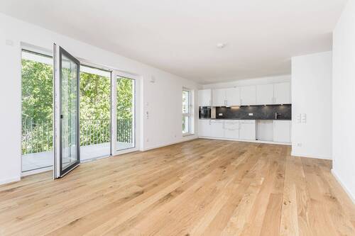 Wohn- & Küchenbereich - 4 Zimmer Etagenwohnung in Königs Wusterhausen
