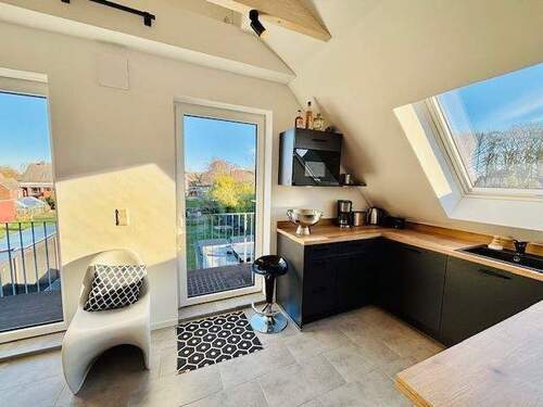 offene Küche - Etagenwohnung in Norden zum Kaufen