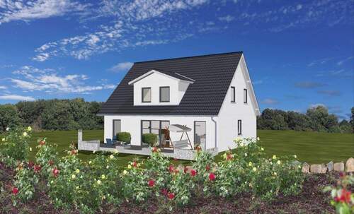 Optima Beispiel Gartenansicht - Ihr effizientes und komfortables Traumhaus im Werler Süden