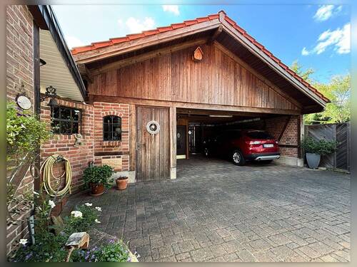 Carport mit Werkraum - 