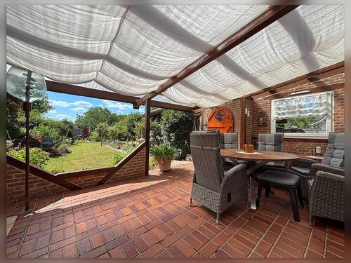 Terrasse - Einfamilienhaus mit 112,10 m² in Vreden zum Kaufen