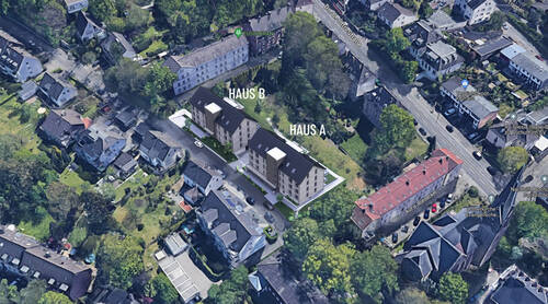 Vogelperspektive_Keilstrasse - Etagenwohnung mit 73,60 m&sup2; in Bochum zum Kaufen