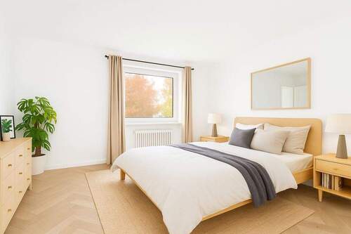 Schlafen virtuelle Möblierung - 