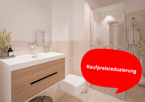 Visualisierung_Badezimmer - Erstbezug: moderne Wohnung mit 3 Zimmern und Außenstellplatz