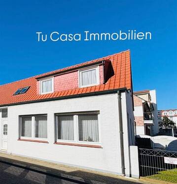 Südansicht - 6 Zimmer Doppelhaushälfte in Norderney