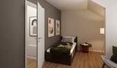 Zusätzliches Gästezimmer oder Homeoffice im ausgebautem Dachgeschoss - 5 Zimmer Reihenmittelhaus in Zossen