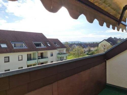 Aussicht - 2 Zimmer Etagenwohnung zur Miete in Karlsruhe