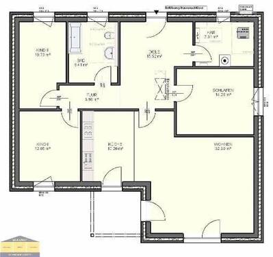 Winkelbungalow - 