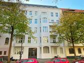Straßenfassade - Kreuzberger Altbauerlebnisse im Bergmannkiez, vermietet
