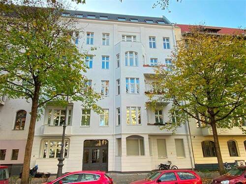 Straßenfassade - Kreuzberger Altbauerlebnisse im Bergmannkiez, vermietet