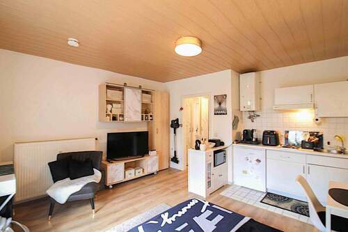 Küchenzeile - 1 Zimmer Etagenwohnung zum Kaufen in Marburg