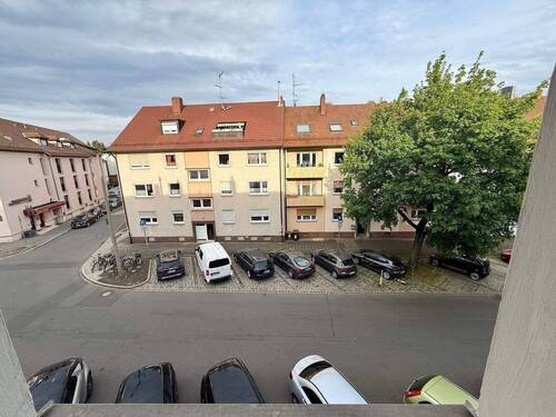 Aussicht von WG Zimmer 1 - Etagenwohnung mit 45,40 m&sup2; in Nürnberg zur Miete