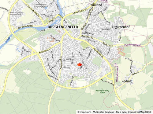 Geolyzer Kartenausschnitt - 