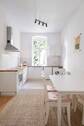 Küche mit Essbereich - 3 Zimmer Etagenwohnung in Berlin