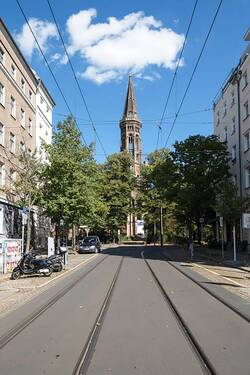 Blick in die Straße - 