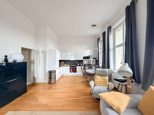 Wohnbereich Blick Küche - 