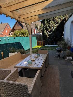 Terrasse - Erdgeschoss Wohnung in zentraler Lage von Harsewinkel