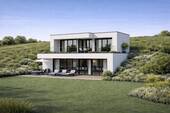 Bebauungsbeispiel für eine moderne Neubebauung am - Grundstück in Regensburg zum Kaufen