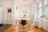 Einladender Essbereich. - 3 Zimmer Etagenwohnung in München