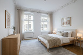 Schlafzimmer - 6 Zimmer Etagenwohnung zum Kaufen in Berlin