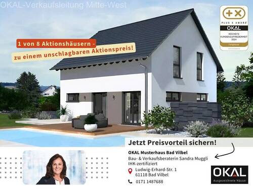 SpringSide3 - Okal Aktionshaus zum Vorteilspreis. Einzugsfertig inkl. Grundstück!