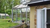 Poolhaus mit Wintergarten - 