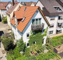 Natur- und stadtnah: idyllisches, helles Einfamilienhaus(159qm) mit kl. Garten in in S-Wangen - Stuttgart