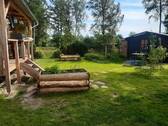 Grundstücksansicht/Hochbeete/Gartenhaus - Einfamilienhaus zum Kaufen in Sprakensehl