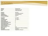Eckdaten - 