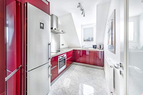 Küche - Etagenwohnung mit 52,00 m&sup2; in München zur Miete