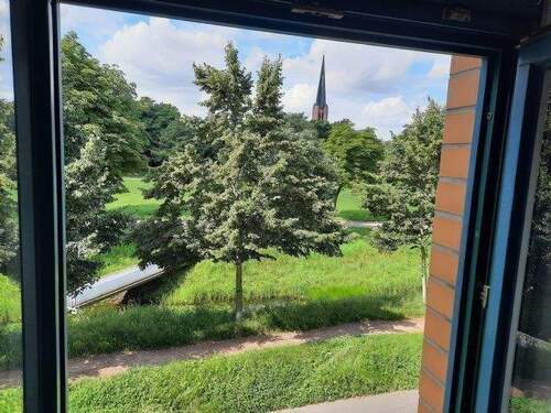 Park, Blick aus dem Fenster - 
