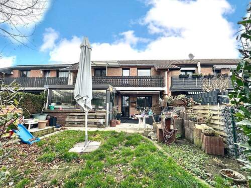 Hausansicht Rückseite - 6 Zimmer Mehrfamilienhaus, Wohnhaus zum Kaufen in Korschenbroich