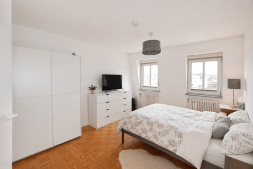 Schlafzimmer - Etagenwohnung mit 75,00 m&sup2; in Würzburg zur Miete