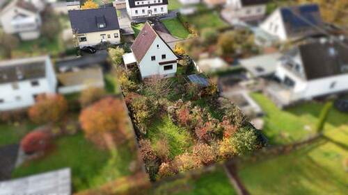 Luftbild Garten - Einfamilienhaus mit 113,00 m² in Herschbach zum Kaufen