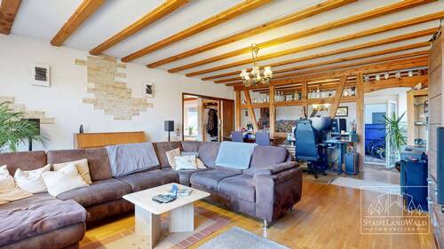 EG - Wohnzimmer - Einfamilienhaus mit 297,00 m&sup2; in Ludwigswinkel zum Kaufen