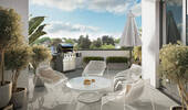 Moderne Terrasse - 
