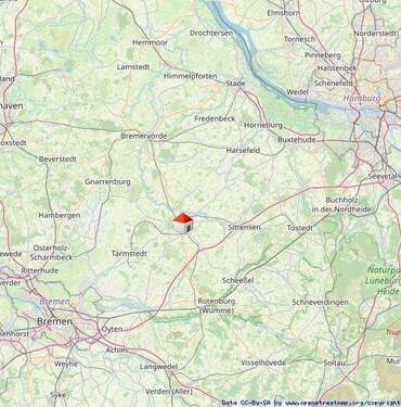 Lage überregional fern - 