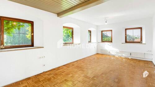 EG Wohnzimmer 1 - 7 Zimmer Bauernhaus, Landhaus zum Kaufen in Neubeuern